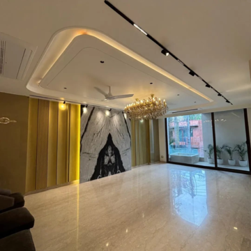 Living Room in 4 BHK Builder Floor at Greater Kailash ii – for Sale