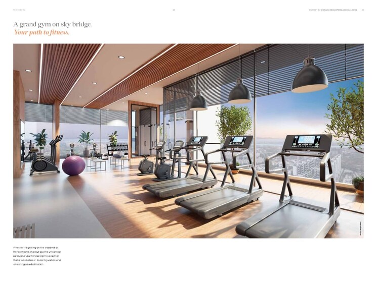 Gym, dynasty-the-hyphen 3 Bedroom 1242 Sq.Ft. Apartment In Mohammadwadi Pune 8980848
