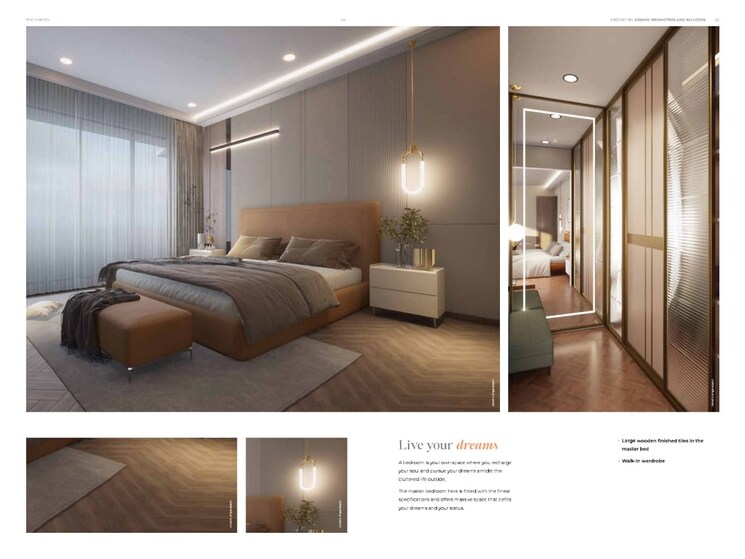 Living Room, dynasty-the-hyphen 3 Bedroom 1242 Sq.Ft. Apartment In Mohammadwadi Pune 8980848