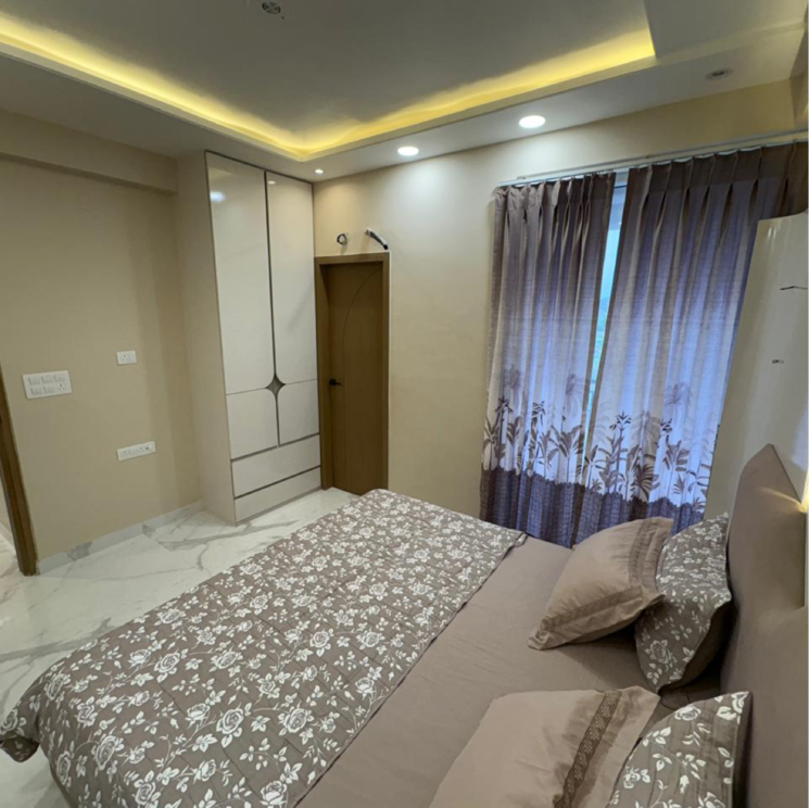 Bedroom, kalyan-eva 4 Bedroom 1600 Sq.Ft. Apartment In Karolan Ka Barh Jaipur 8980874