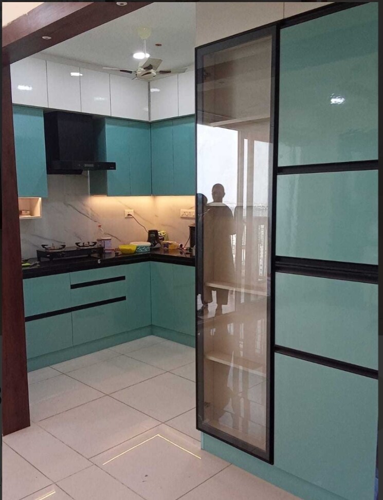Kitchen, indis-viva-city 3 Bedroom 1921 Sq.Ft. Apartment In Kondapur Hyderabad 8980884