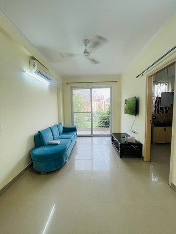 Living Room in 2 BHK Builder Floor at Orchid Island, Sector 51 – for Rent