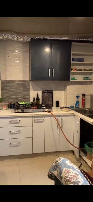 Kitchen in 2 BHK Builder Floor at Malviya Nagar – for Rent
