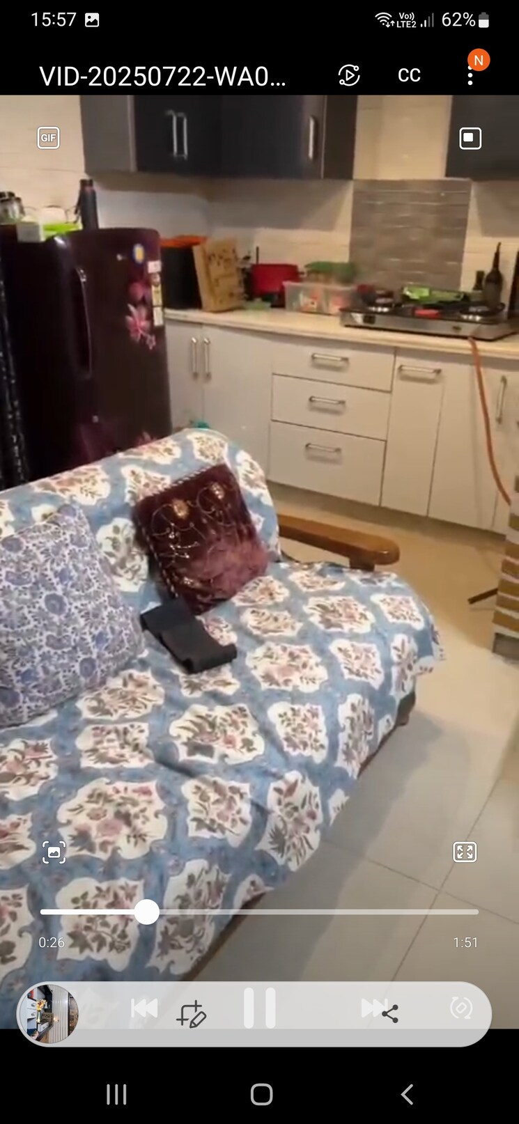 Living Room, malviya nagar 2 Bedroom 900 Sq.Ft. Builder Floor In Malviya Nagar Delhi 8981023