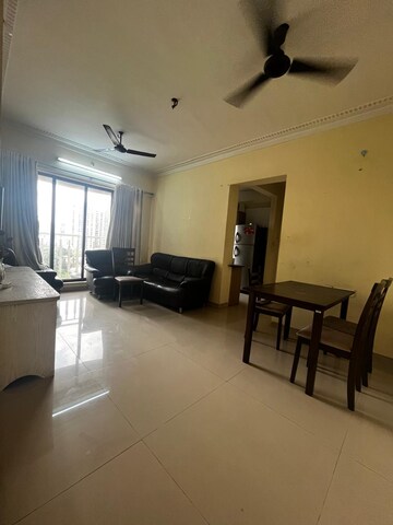 Living Room in 2 BHK Apartment at Dedhia Palatial Height, Powai – for Rent