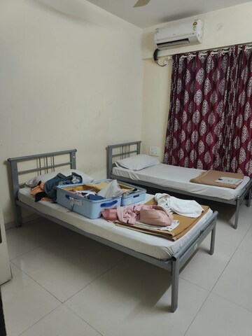 Bedroom in 3 BHK Apartment at P S Queens Bliss, Seawoods – for Rent