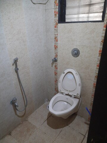 Bathroom in 3 BHK Apartment at P S Queens Bliss, Seawoods – for Rent