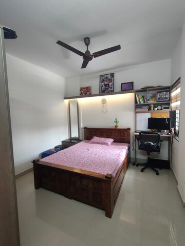 Bedroom in 2 BHK Apartment at Jains Aashraya, Bannerghatta – for Rent