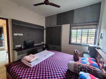 Bedroom in 2 BHK Apartment at Jains Aashraya, Bannerghatta – for Rent