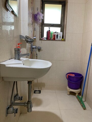 Bathroom in 2 BHK Apartment at K Raheja Vihar, Powai – for Sale