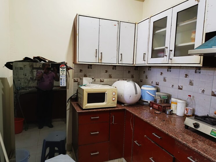 Kitchen, zeta i greater noida 3 Bedroom 1470 Sq.Ft. Builder Floor In Zeta I Greater Noida Greater Noida 8980913