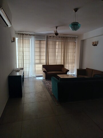 Living Room in 3 BHK Builder Floor at Vatika City, Sector 49 – for Rent