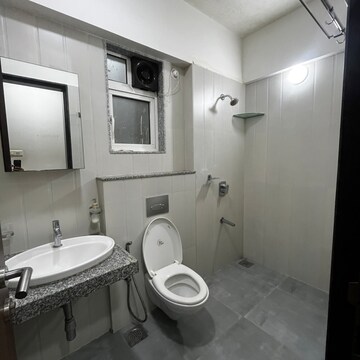 Bathroom in 2 BHK Apartment at Sheth Avalon, Laxmi Nagar – for Rent