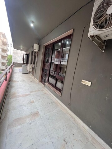 Balcony in 3 BHK Builder Floor at Sector 57 – for Rent
