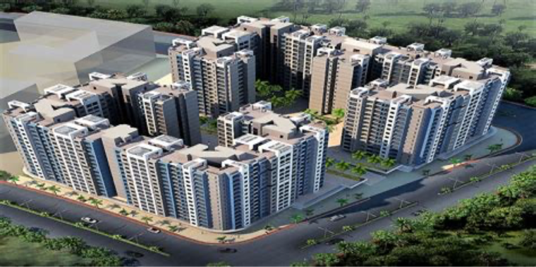 Exterior View, sri-dutt-garden-avenue-k 2 Bedroom 610 Sq.Ft. Apartment In Y K Nagar Palghar 8981382