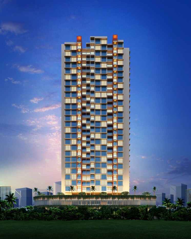 Exterior View, konnark-high-castle 2 Bedroom 640 Sq.Ft. Apartment In Palaspa Navi Mumbai 8435950