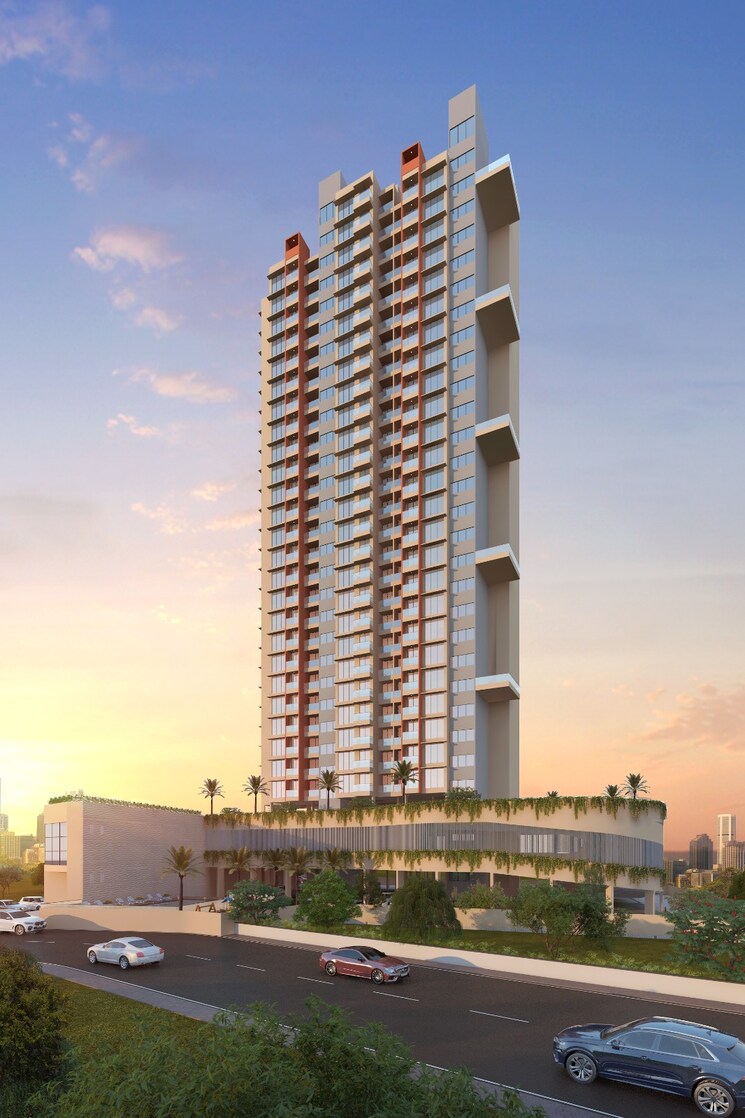Exterior View, konnark-high-castle 2 Bedroom 640 Sq.Ft. Apartment In Palaspa Navi Mumbai 8435950