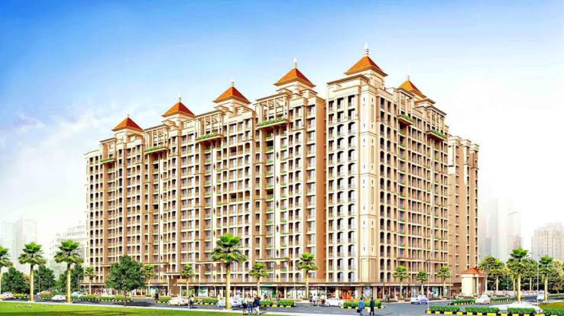 1 BHK 408 Sq.Ft. Apartment in Agarwal Paramount