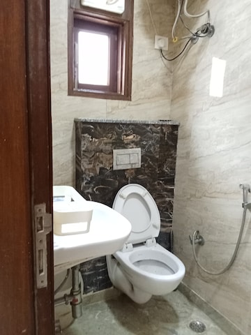 Bathroom in 2 BHK Builder Floor at Arjun Nagar – for Rent