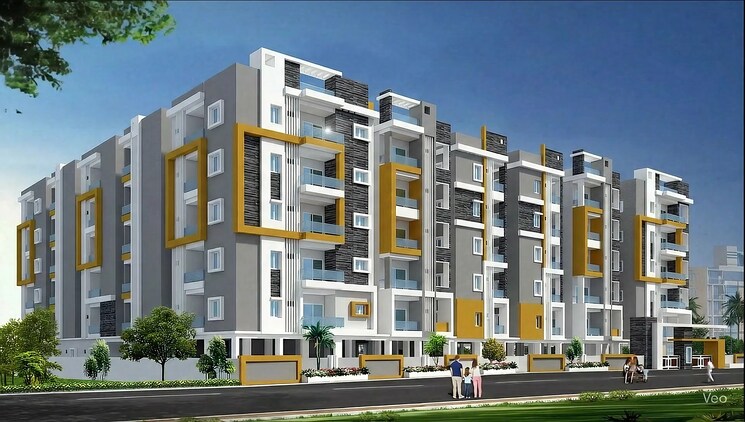 Exterior View, gajularamaram 3 Bedroom 1550 Sq.Ft. Apartment In Gajularamaram Hyderabad 8981588
