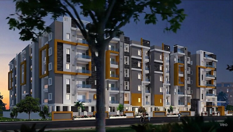Exterior View, gajularamaram 3 Bedroom 1550 Sq.Ft. Apartment In Gajularamaram Hyderabad 8981588