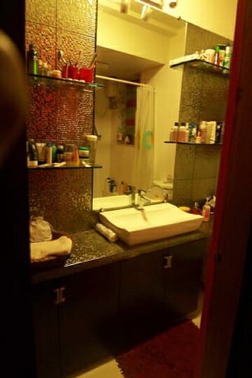 Bathroom in 2 BHK Apartment at Bandra West – for Rent