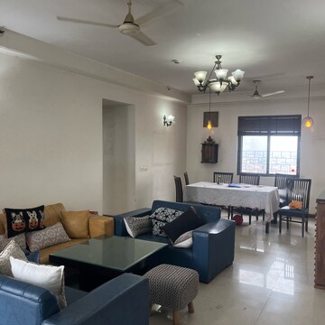 Living Room in 3 BHK Apartment at Unitech Uniworld Gardens, Islampur – for Rent