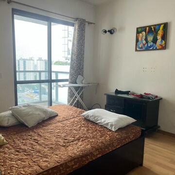 Bedroom in 3 BHK Apartment at Unitech Uniworld Gardens, Islampur – for Rent