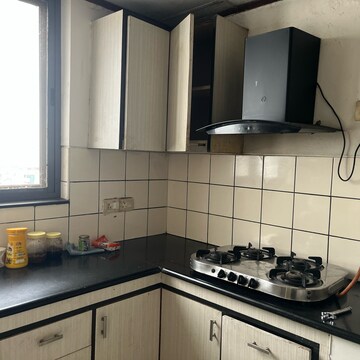 Kitchen in 3 BHK Apartment at Unitech Uniworld Gardens, Islampur – for Rent