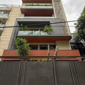 4 BHK Builder Floor – Exterior View View at Greater Kailash I - for Sale