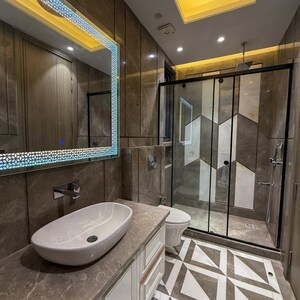 Kitchen in 4 BHK Builder Floor at Greater Kailash I – for Sale