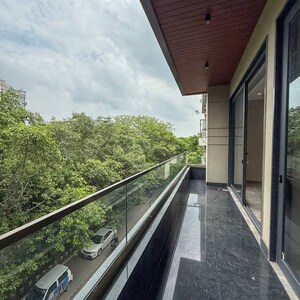 Balcony in 4 BHK Builder Floor at Greater Kailash I – for Sale