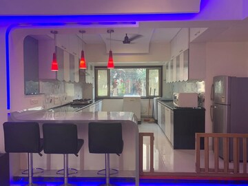 Kitchen in 3 BHK Apartment at Bandra West – for Rent