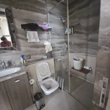 Bathroom in 3 BHK Apartment at The Wadhwa W54, Matunga – for Rent