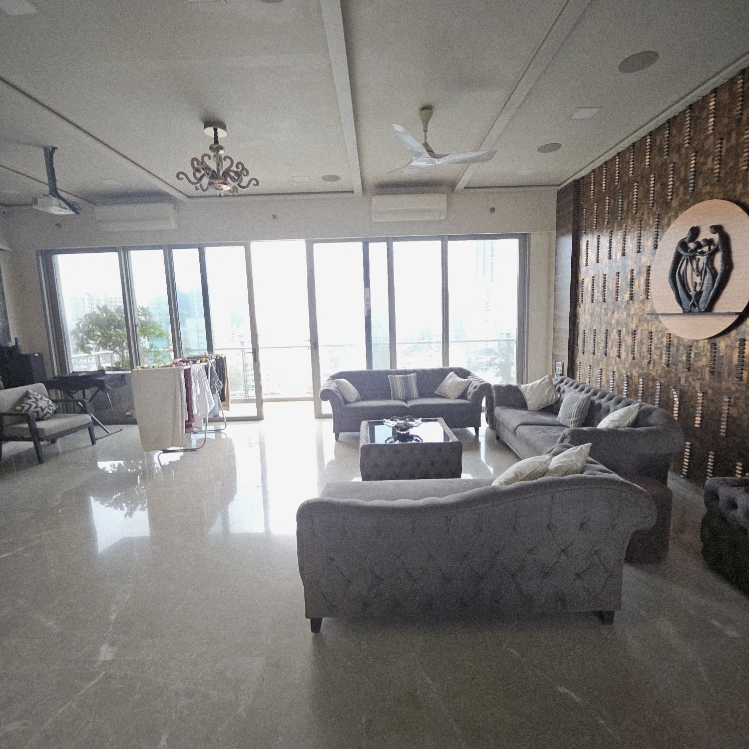 3 BHK + Pooja Room,Servant Room,Study Room,Extra Room Apartment For Rent in The Wadhwa W54