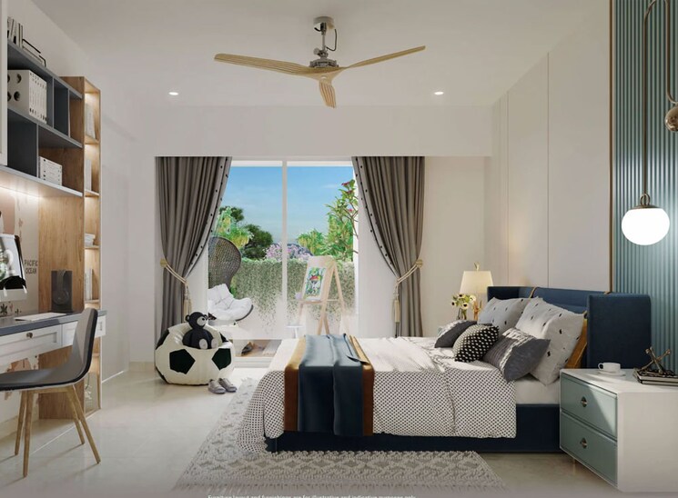 Room, dlf-gardencity-enclave 3 Bedroom 1587 Sq.Ft. Builder Floor In Sector 93 Gurgaon 8957480