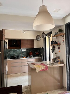 Kitchen in 2 BHK Apartment at Oval Apartments, Kharghar – for Sale