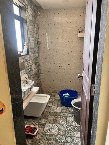 Bathroom in 2 BHK Apartment at Oval Apartments, Kharghar – for Sale