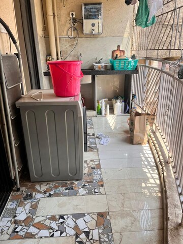 Balcony in 2 BHK Apartment at Oval Apartments, Kharghar – for Sale