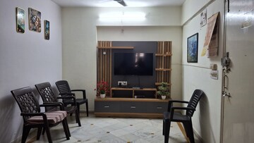 Living Room in 2 BHK Apartment at Thaltej – for Rent