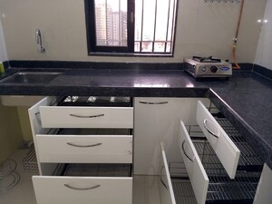 Kitchen in 1 BHK Apartment at Dosti Desire Joy, Brahmand – for Sale