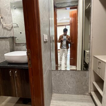 Attached Bathroom in 3 BHK Apartment at Vasant Kunj – for Sale
