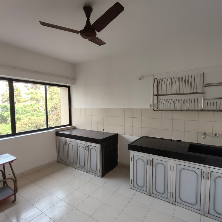 Kitchen, om-utopia 2 Bedroom 1200 Sq.Ft. Apartment In Wanowrie Pune 8982228