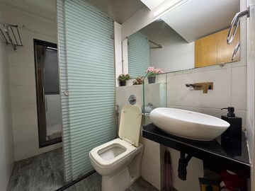 Bathroom in 4 BHK Apartment at Serenity Heights, Malad West – for Sale