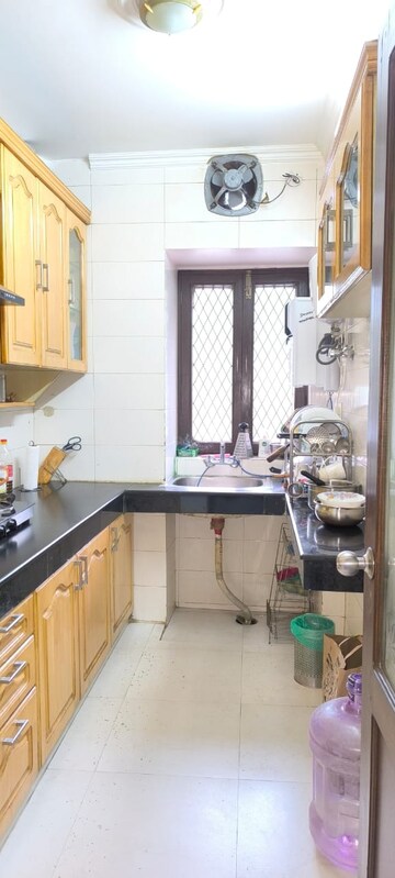 Kitchen in 3 BHK Apartment at Vasant Kunj – for Rent