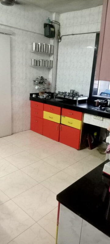 Kitchen in 1 BHK Apartment at Snehdhara CHS, Vile Parle West – for Rent