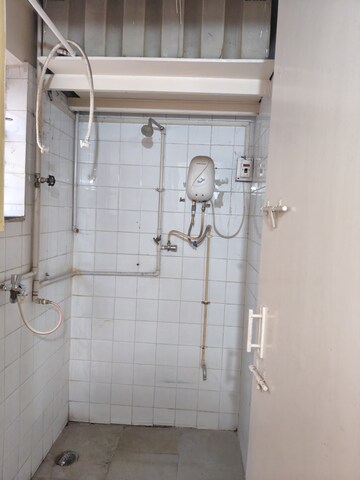 Bathroom in 1 BHK Apartment at Amrapalishree CHS, Kalyani Nagar – for Rent