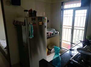 Living Room in 1 BHK Apartment at Laabh Shubh Sanket Complex, Ghodbunder Road – for Sale