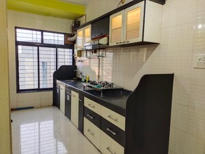 Kitchen in 3 BHK Apartment at Shree Krishna Paradise, Kharghar – for Sale