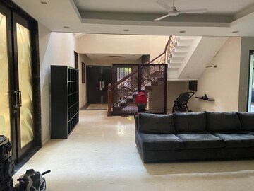 Living Room in 4 BHK Apartment at Boutique Residential Apartments E-3 6, Vasant Vihar – for Rent